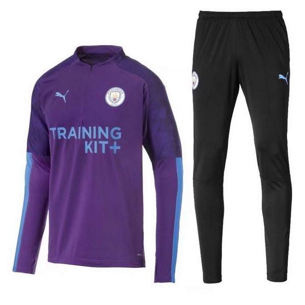 Futbol Chandal Manchester City 2019-2020 Negro Purpura